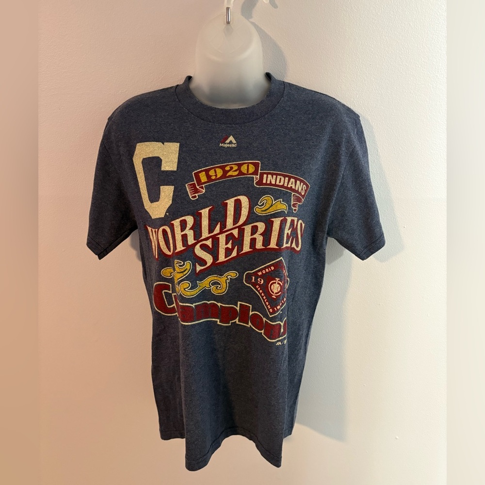 Majestic • Vintage Cleveland Indians 1920 World Series Champion Tee